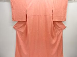 人間国宝中村勇二郎作　鳳凰に花唐草模様一ツ紋江戸小紋着物